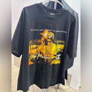 Vintage Tupac T-shirt DJ Vlad, Dirty Harry, Green Lantern size M/L